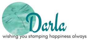 Darla Olson at inkheaven wishing you stamping happiness always