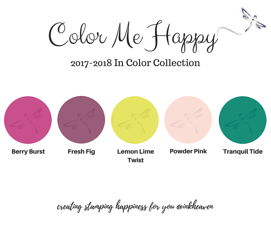 All five of the brand new In Colors are here!