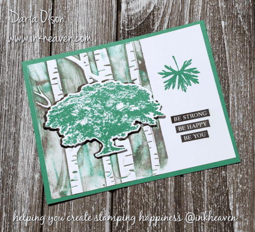 Rooted in Nature with Woodland Embossing Folder in camouflage at inkheaven.