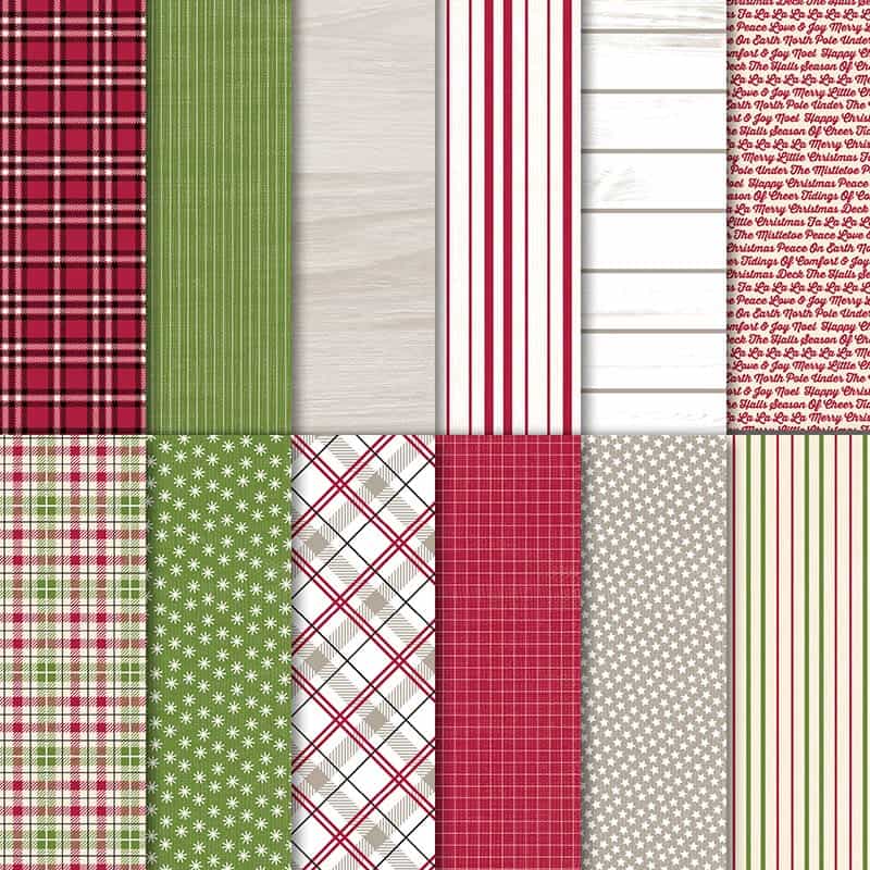 Festive Farmhouse Designer Series Paper is a timeless scrapbooking paper for your paper crafting needs