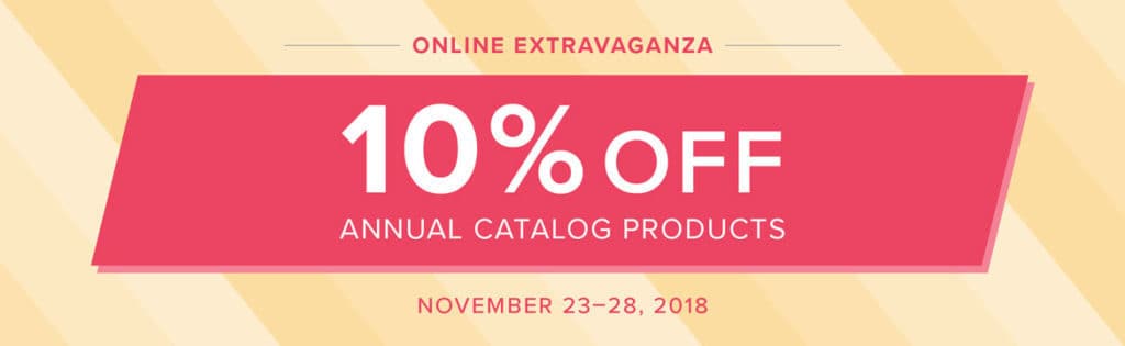 Get 10% off annual catalog products during Online Extravaganza at inkheaven!