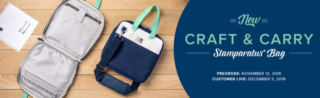 Click here to learn more about the Craft & Carry Stamparatus Bag