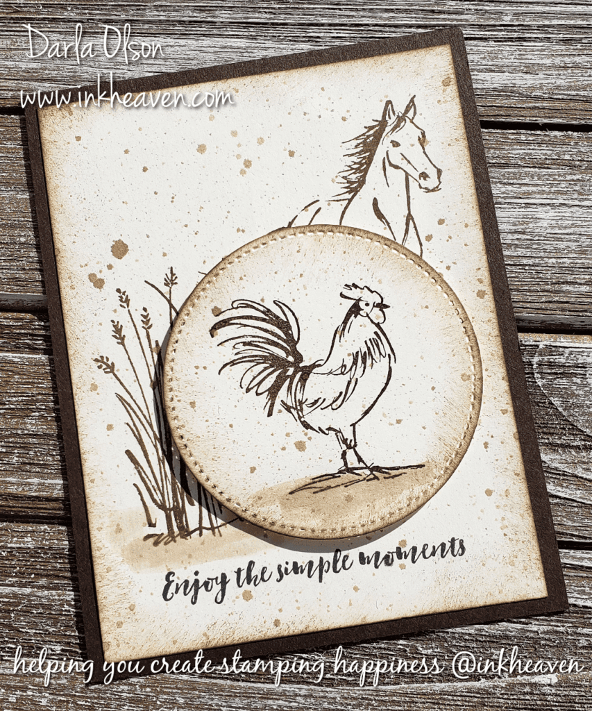 This rooster rule the roost, on the farm, and in monochrome! by Darla Olson @inkheaven